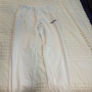 Hollister women’s White Joggers